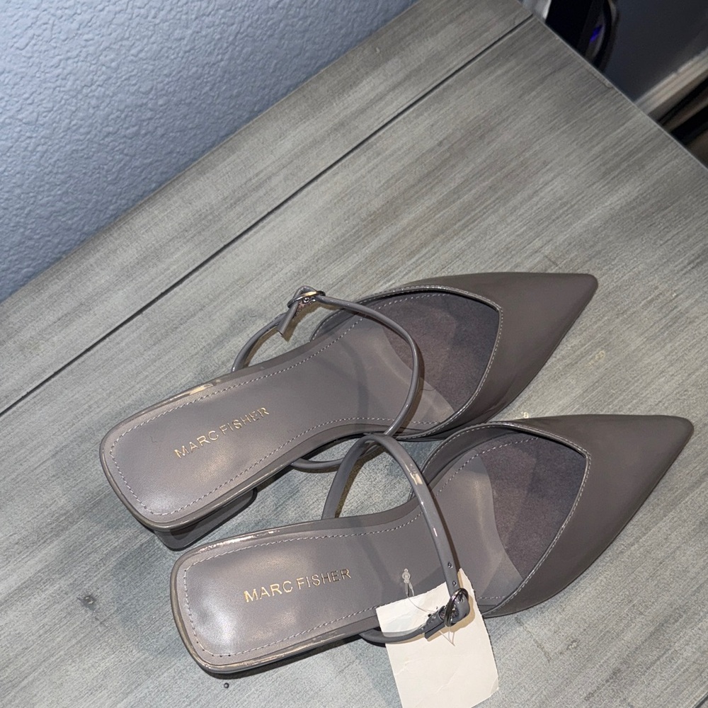 Marc Fisher Taupe Women's Heels